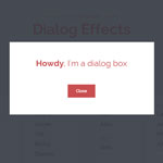 Inspiration for dialog effects