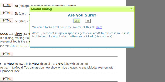  jqModal
