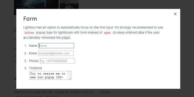 Magnific Popup - responsive lightbox & dialog script