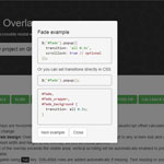 Popup Overlay -  Responsive and accessible modal and tooltips