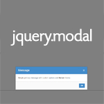 jquery.modal - A simple jquery Modal boxes