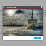 Tikslus Dialog - Show any HTML content inside a popup box