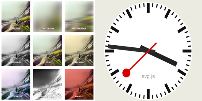svg.js for manipulating and animating SVG