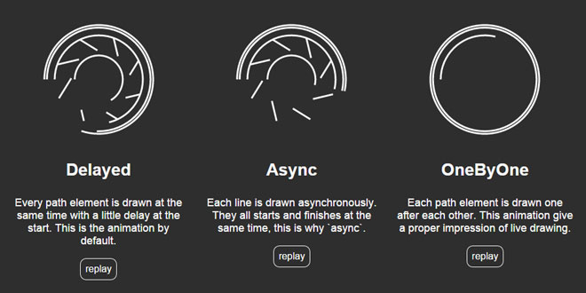 vivus.js - Drawing animation on SVG
