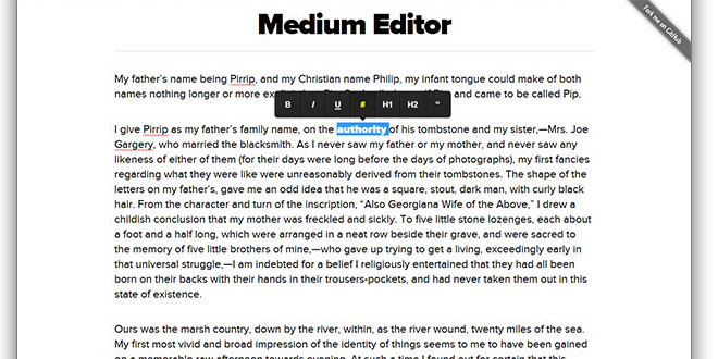 MediumEditor