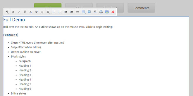 SnapEditor - HTML5 WYSIWYG Editor