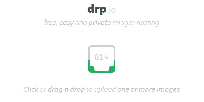 jQuery upload plugin by drp.io