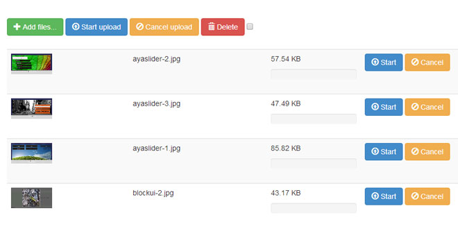 jQuery File Upload
