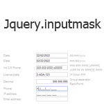 jquery.inputmask - Create an input mask