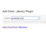 Add Clear -  Add a (x) clear button to your input fields