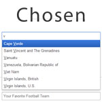 Chosen - Making long, unwieldy select boxes more friendly