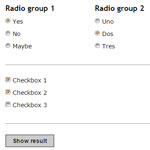 jQuery Custom Radio Checkbox plugin