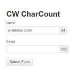 CW CharCount - Displays the remaining character count
