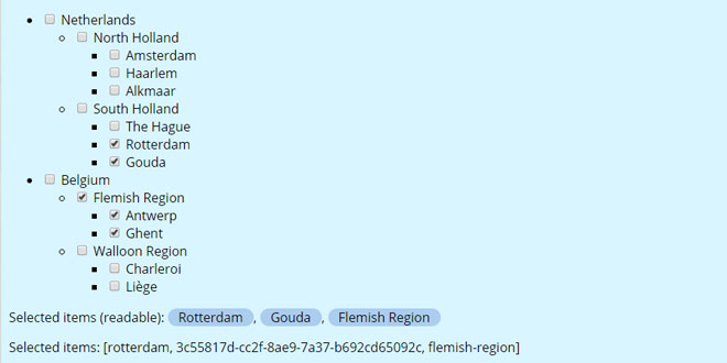 Deep Checkbox - Nested checkboxes