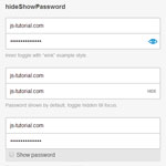 Hide/Show Passwords