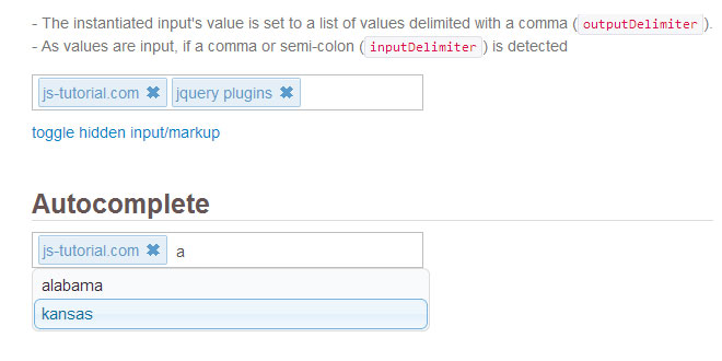 Inputosaurus Text -  A jQuery UI widget Inputosaurus Text -  A jQuery UI widget
