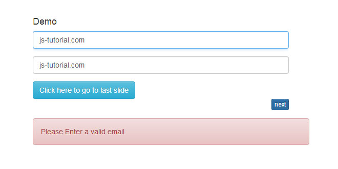 jFormslider - A Form which is in the form of slider jFormslider - A Form which is in the form of slider