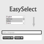 jQuery easySelect