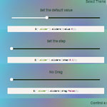 jQuery Sliders