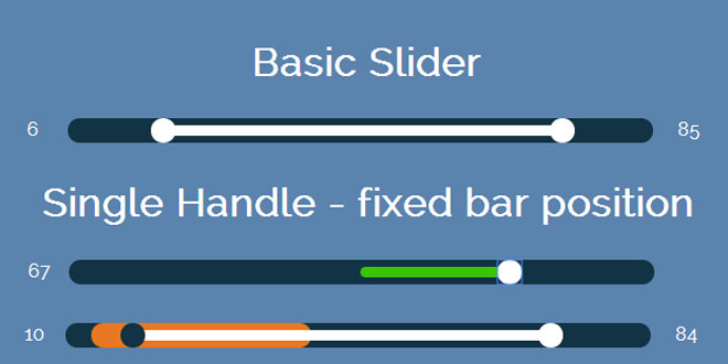nstSlider - Nestoria Sliders jQuery Plugin