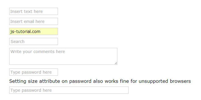 Placeholder Enhanced