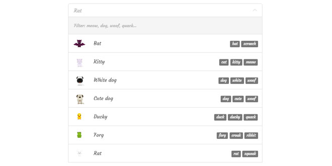 Selectem – Custom select items dropdown