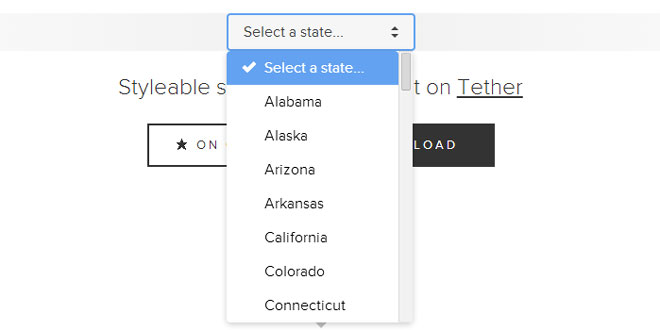 Select.js – Styleable Select Elements