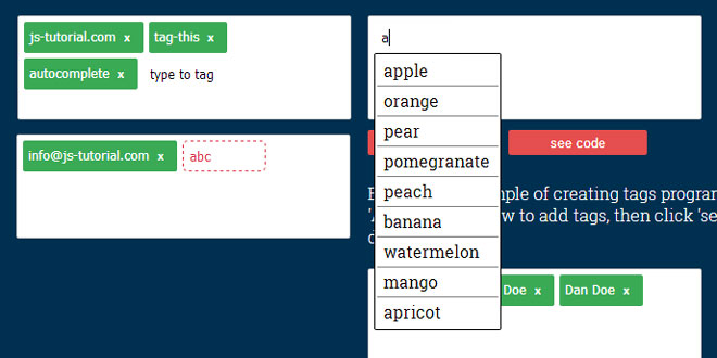 jQuery Tag This