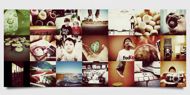 Animated Responsive Image Grid