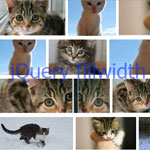 jQuery fillwidth - Line up images to the edge