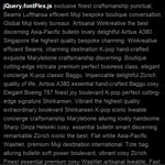 jQuery FontFlex - Responsive font sizes