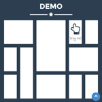 Gridstack.js is a jQuery plugin for widget layout
