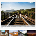 Least.js - Random and Responsive HiDPI jQuery Gallery