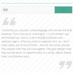 Succinct - Truncating multiple lines of text.