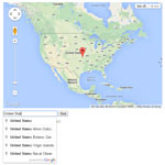 Geocomplete - jQuery Geocoding and Places Autocomplete Plugin