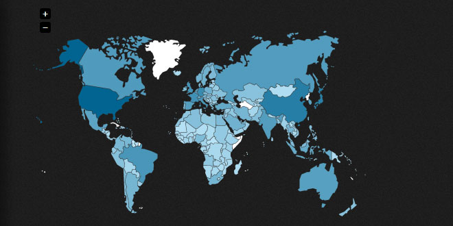 JQVMap - jQuery Vector Maps