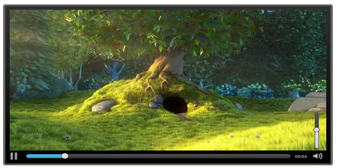 HTML5 video player