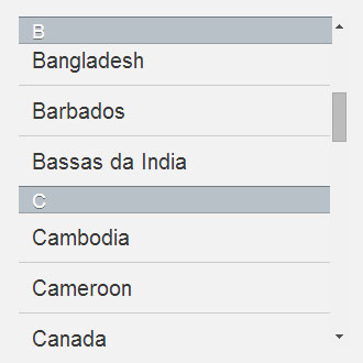 iOSList - iOS Alphabetical Contact List
