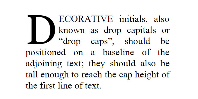 dropcap.js - Beautiful CSS drop caps made easy