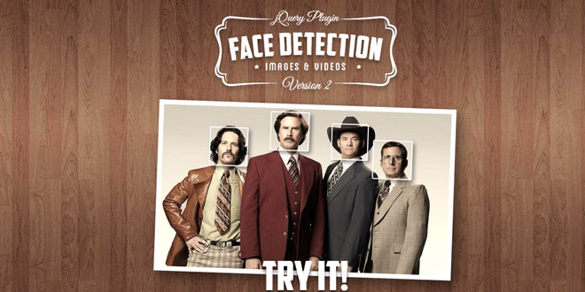jQuery Face Detection Plugin