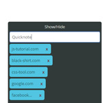 jQuery QuickNote Plugin