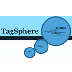 TagSphere - A 3D sphere JavaScript tag cloud