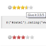 Half-Star Rating