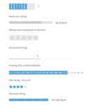 jQuery Bar Rating Plugin