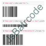 JsBarcode - Create different type of barcodes