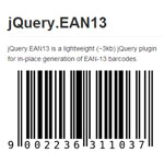 jQuery EAN13