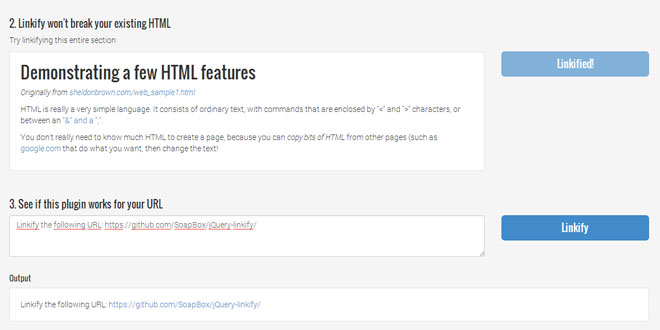 Linkify - Intelligent URL recognition