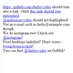 Linky - Linkify URLs, mentions & hashtags