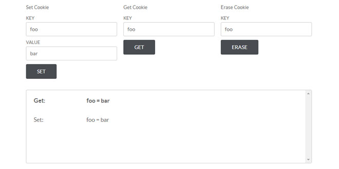 Macaroon - Simple access to browser cookies