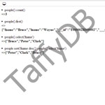 TaffyDB - JavaScript Database for your browser